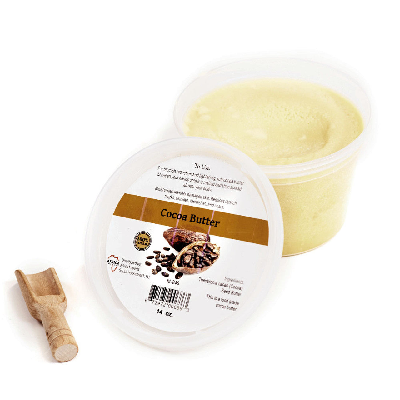 Cocoa Butter - 14 oz.