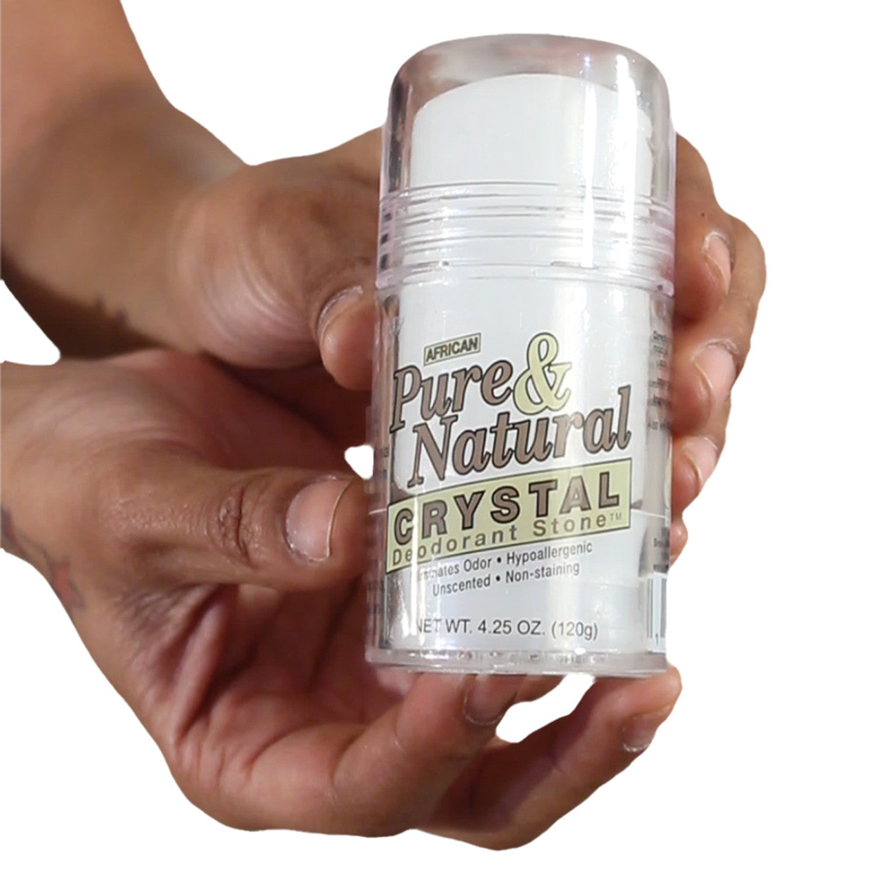 Pure & Natural Crystal Deodorant Stone