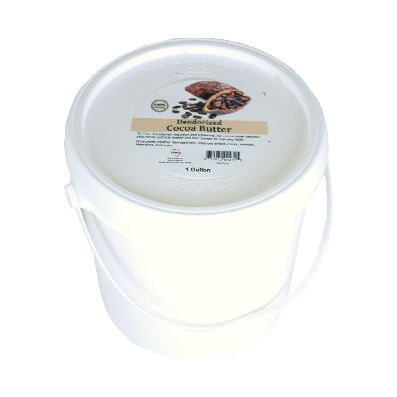 Deodorized Cocoa Butter (Organic) 1 Gallon