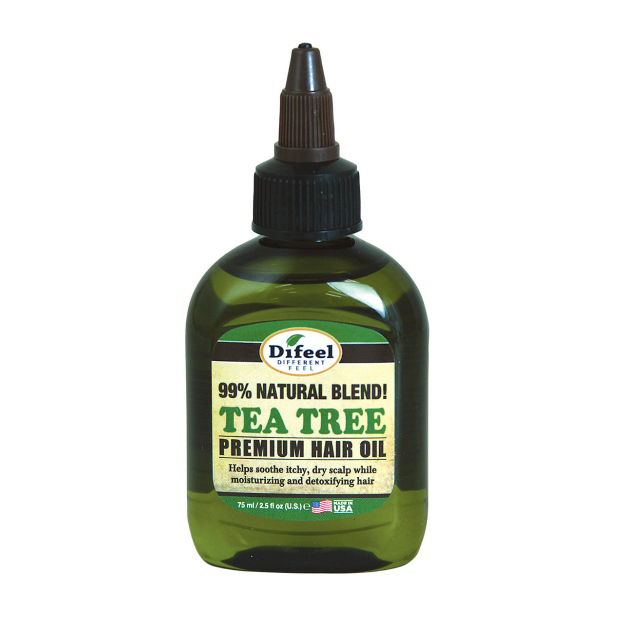 Tea Tree Oil Scalp Soothing Natural Hair Oil - 2.5 oz.