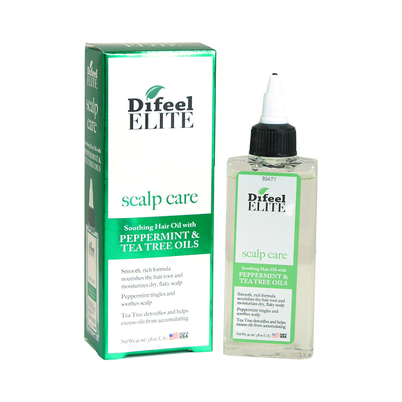 Peppermint & Tea Tree Elite Scalp Care Oil - 3 oz.