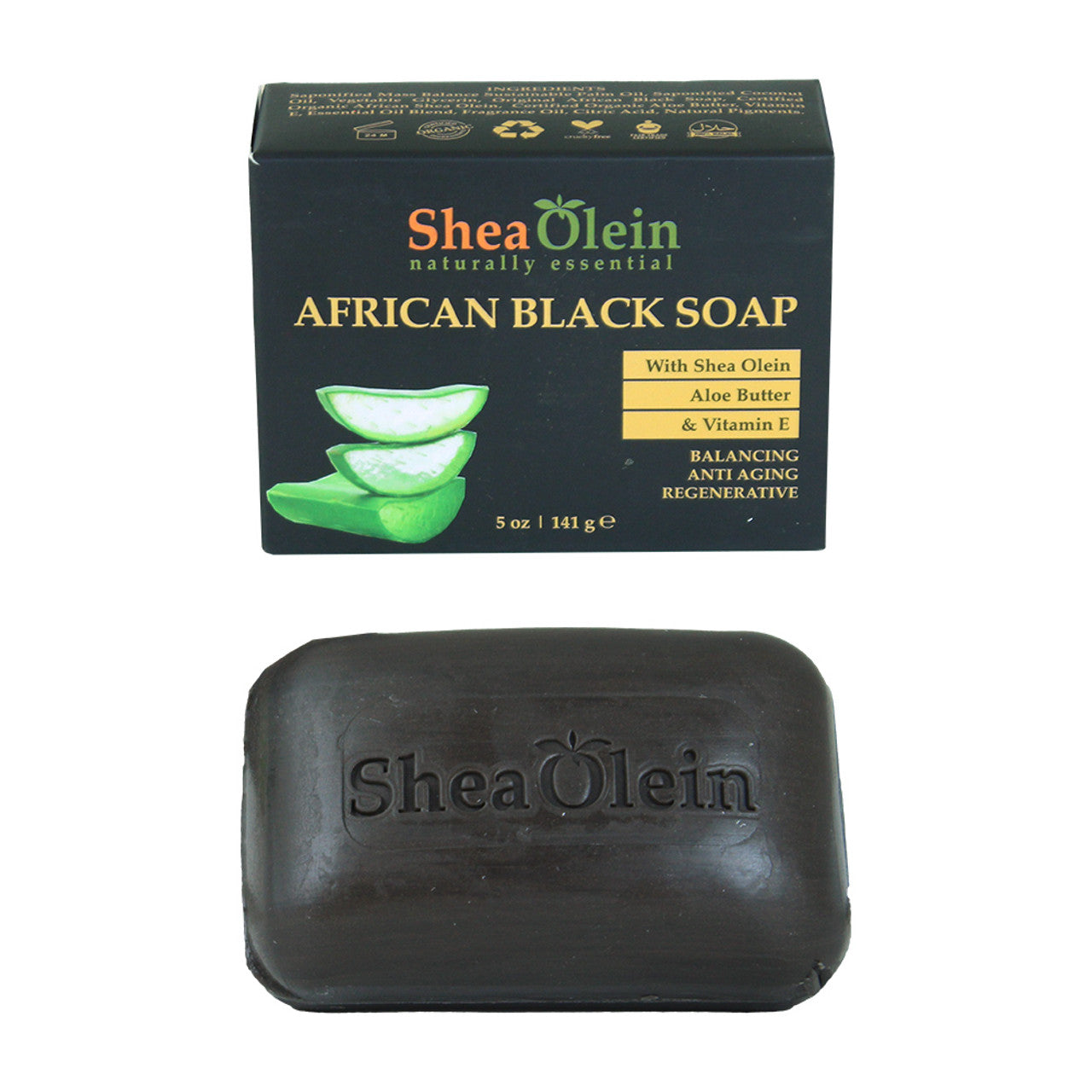 Shea Olein: African Black Soap - 5 oz.