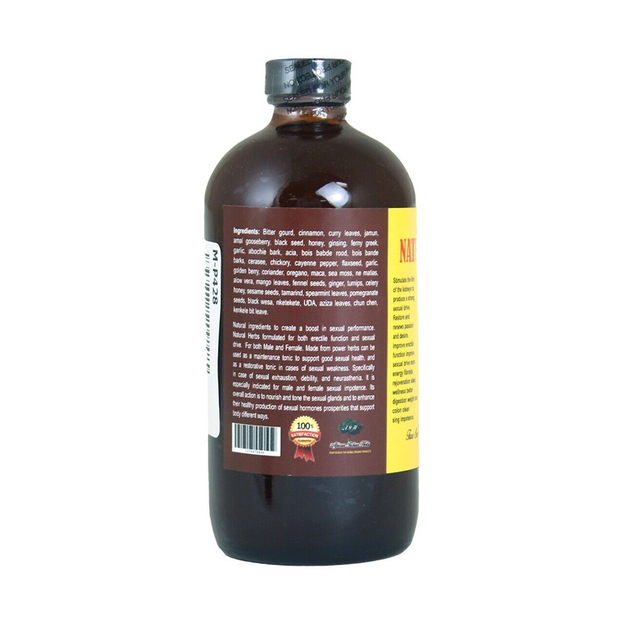 Organic Natural Men Tonic - 16 oz.