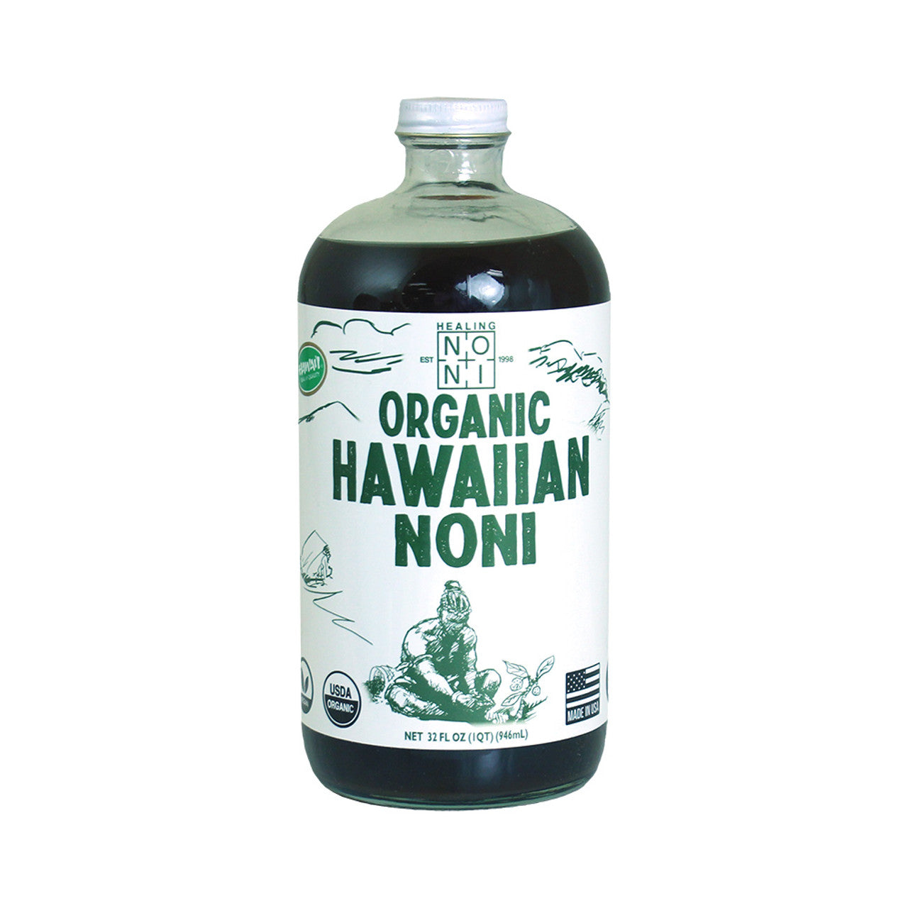 Organic Noni Healing Juice - 32 oz.