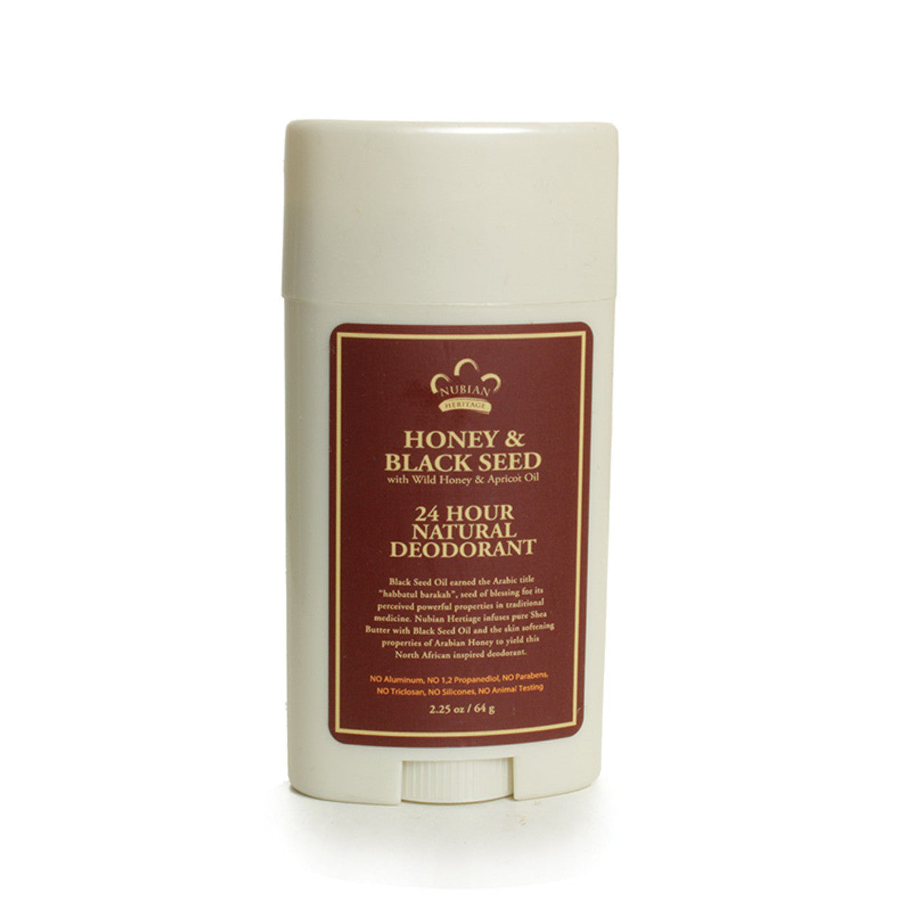 Nubian Heritage: Honey & Black Seed Natural Deodorant