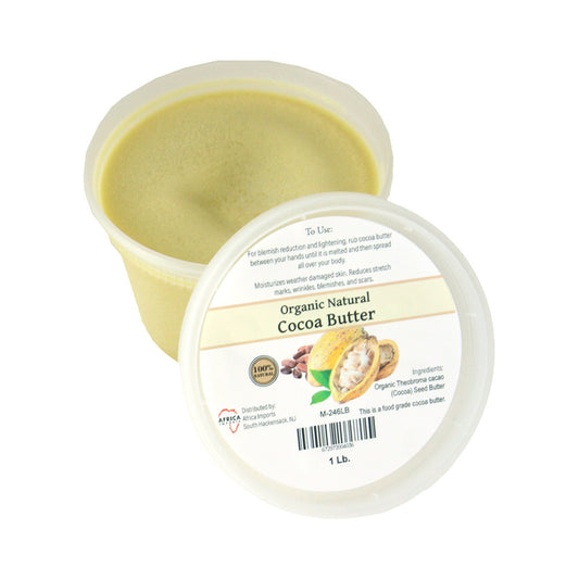 Organic Cocoa Butter - 14 oz.