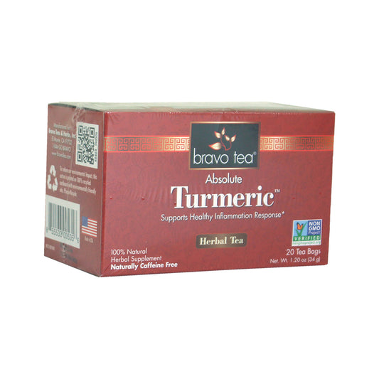 Bravo: Absolute Turmeric Tea - 20 Bags