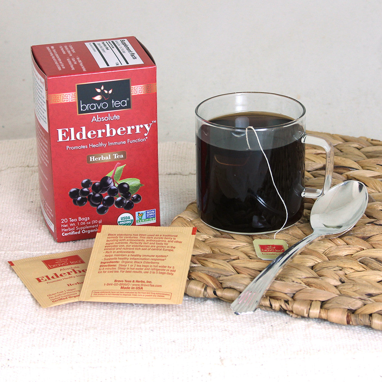 Bravo: Absolute Elderberry Tea - 20 Bags
