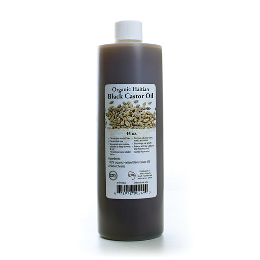 Organic Haitian Black Castor Oil - 1 Lb.