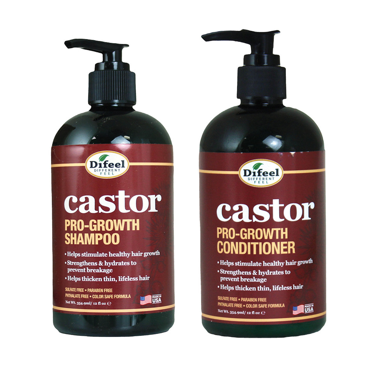 Castor Pro-Growth Shampoo & Conditioner Set