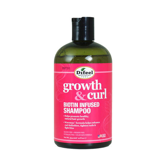 Growth & Curl Biotin Shampoo - 12 oz.