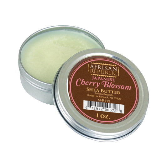 Afrikan Republic: Shea Butter - Cherry Blossom - 1 oz.