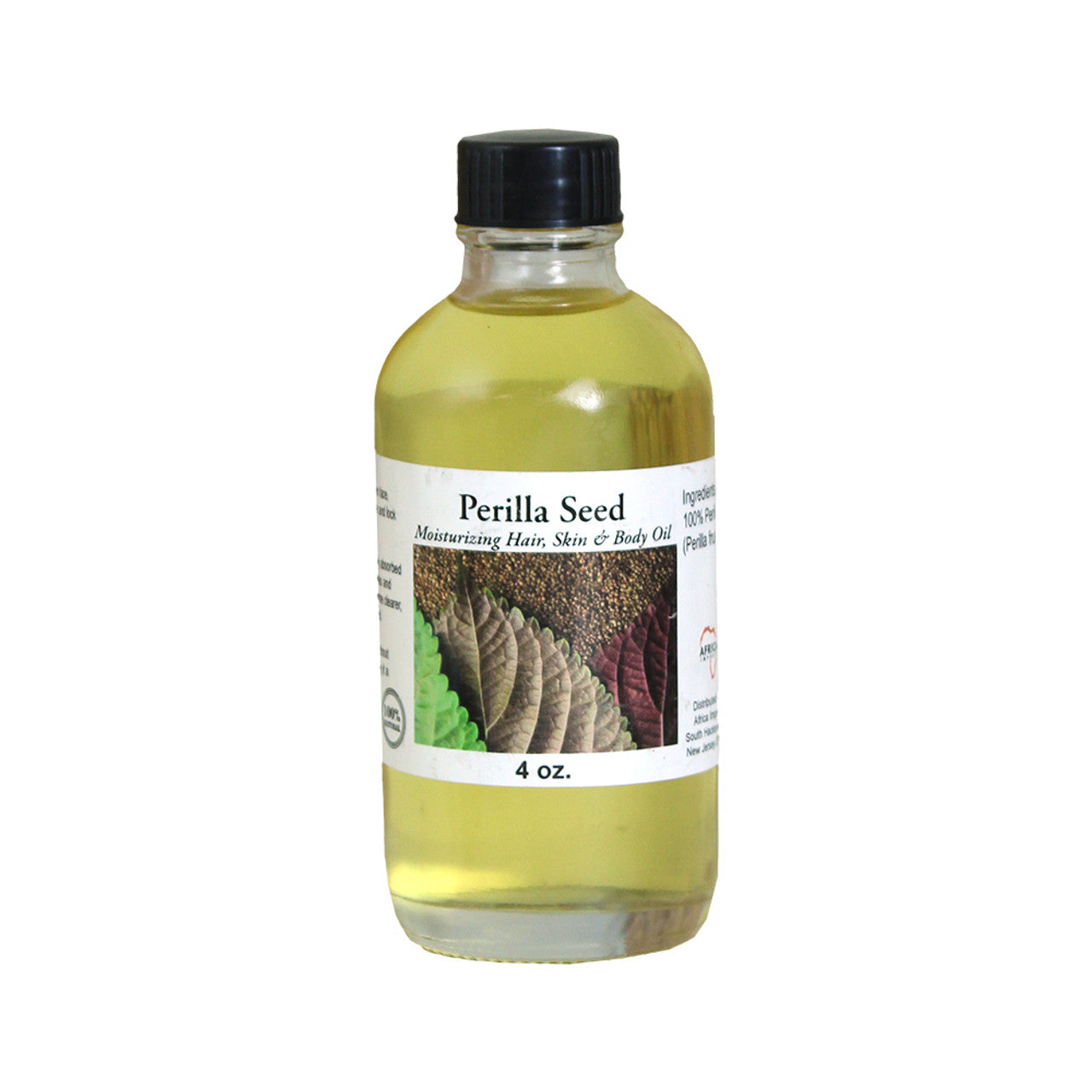 Perilla Seed Moisturizing Hair Skin & Body Oil - 4 oz.