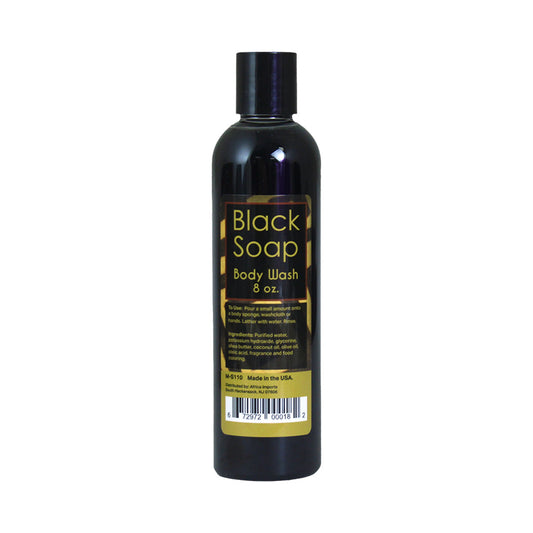 Liquid Black Soap/Body Wash - 8 oz.