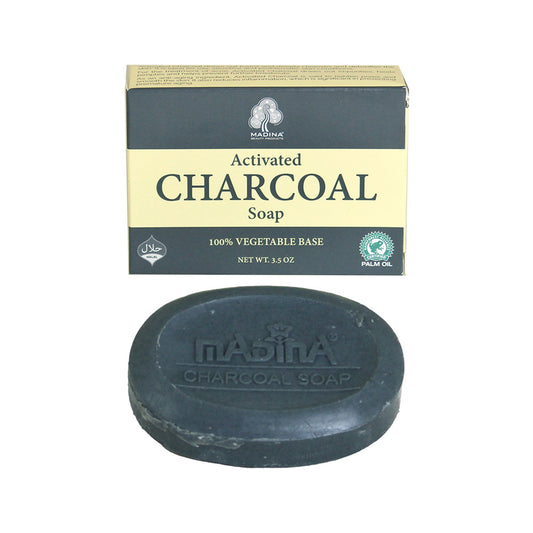 Madina: Activated Charcoal Soap - 3½ oz.