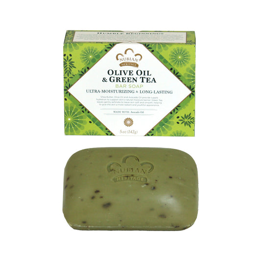 Nubian Heritage: Olive & Green Tea Soap - 5 oz.
