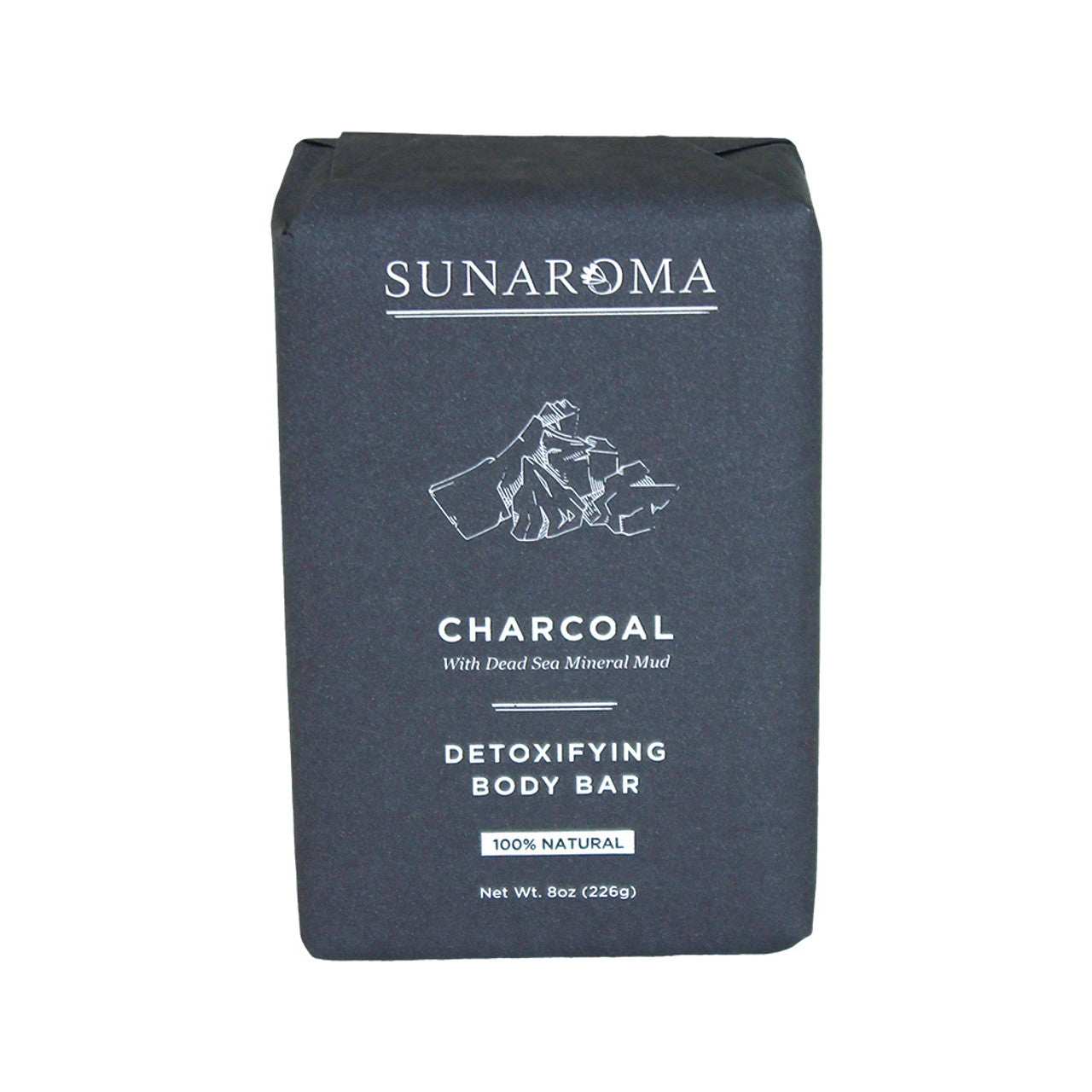 Sunaroma: Charcoal Soap - 8 oz.