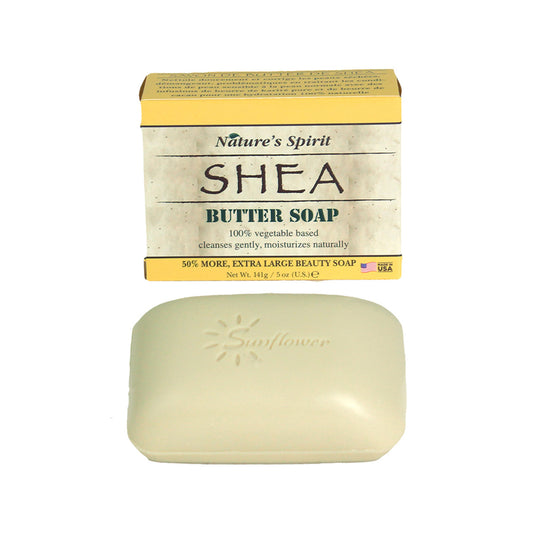 Nature's Spirit: Raw Shea Butter Soap - 5 oz.