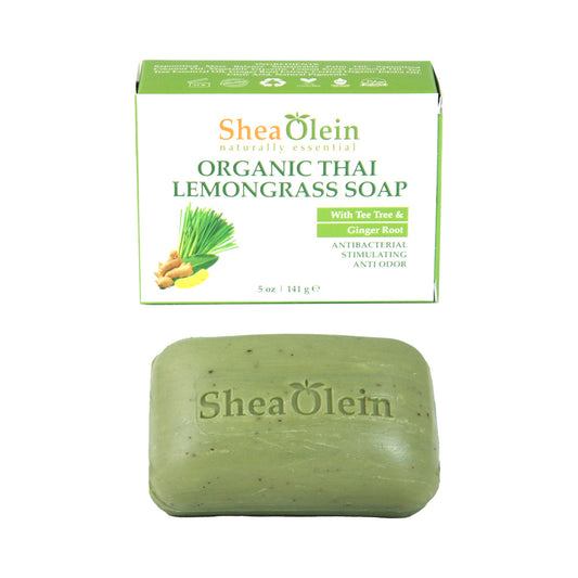 Shea Olein: Organic Thai Lemongrass Soap - 5 oz.
