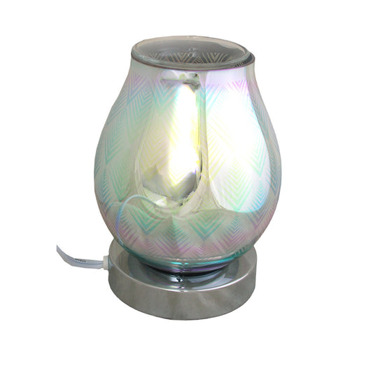 Color Changing Lattice Oil Burner - Style B