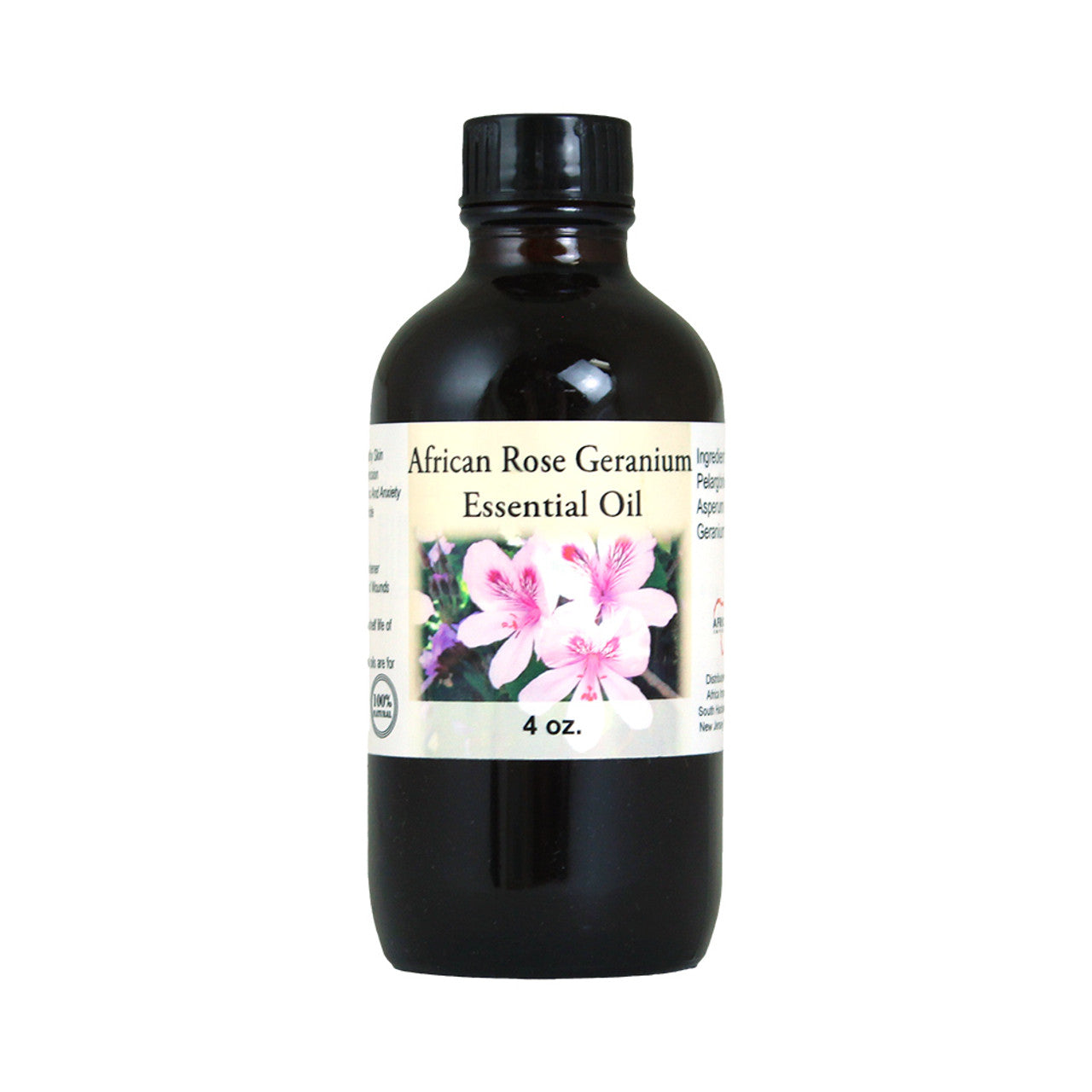 African Rose Geranium Essential Oil - 4 oz.