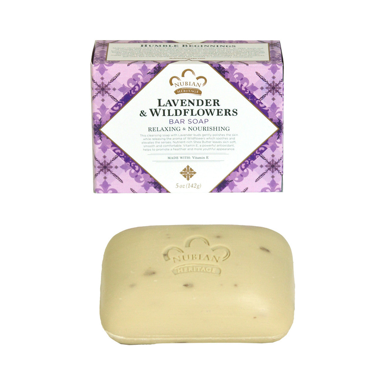 Nubian Heritage Lavender Shea Butter Soap - 5 oz.