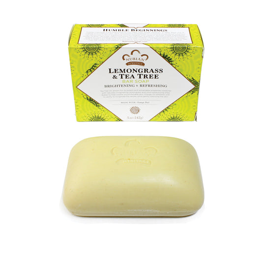 Nubian Heritage: Lemongrass & Tea Tree Soap - 5 oz.